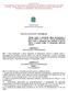 Senado Federal Subsecretaria de Informações R E S O L U Ç Ã O Nº 1, DE 2006-CN CAPÍTULO I DISPOSIÇÕES PRELIMINARES