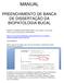 MANUAL PREENCHIMENTO DE BANCA DE DISSERTAÇÃO DA BIOPATOLOGIA BUCAL