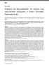 Avaliação da funcionalidade de idosos com osteoartrite utilizando o Lower Extremity Functional Scale.