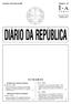 DIÁRIO DA REPÚBLICA I A SUMÁRIO. Sexta-feira, 4 de Fevereiro de 2005 Número 25. Presidência do Conselho de Ministros