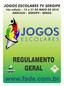 JOGOS ESCOLARES TV SERGIPE 2018 REGULAMENTO GERAL