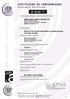 Nº /17. A ABNT concede o Certificado de Conformidade de Produto à empresa: ABNT grants the Product Conformity Certificate to the company: