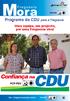 Programa da CDU para a Freguesia. Uma equipa, um projecto, por uma Freguesia viva!