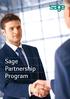 Sage Partnership Program