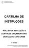 CARTILHA DE INSTRUÇÕES