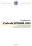 Corte da EXPOSOL 2018