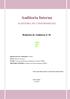 Auditoria Interna AUDITORIA DE CONFORMIDADE. Relatório de Auditoria nº 01