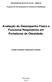 Avaliação do Desempenho Físico e Funcional Respiratório em Portadores de Obesidade.