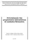 Determinação das propriedades hidrostáticas de unidades flutuantes.