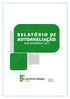 Relatório de Autoavaliação Institucional Ano de referência: 2017 Câmpus Inhumas