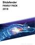 Bitdefender Family Pack 2018 Guia do Usuário