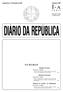 DIÁRIO DA REPÚBLICA I A SUMÁRIO. Segunda-feira, 17 de Dezembro de 2001 Número 290. Ministério da Justiça. Ministério da Economia