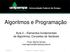 Algoritmos e Programação