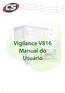Vigilance V816 Manual do Usuário