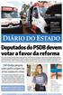 Goiânia, Quinta-feira, 8 de Fevereiro de Ano 12 nº Fundado em 11 de Março de diariodoestadogo.com.br - R$1,50.