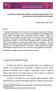 A TEOLOGIA DA LIBERTAÇÃO NO BRASIL: DAS FORMULAÇÕES INICIAIS DE SUA DOUTRINA AOS NOVOS DESAFIOS DA ATUALIDADE. Rodrigo Augusto Leão Camilo 1