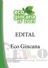 eco EDITAL Eco Gincana gincana IF 2013