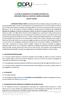 IV EXAME DE ADMISSÃO DE ESTAGIÁRIOS EM DIREITO DA DEFENSORIA PÚBLICA DA UNIÃO EM CAMPINA GRANDE/PB Edital Nº 01/2015