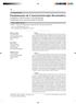 Foundations of the Desomatic Conscientiotherapy Fundamentos de la Conciencioterapía Desomática