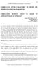 CORRELAÇÃO ENTRE CARACTERES DE MILHO EM DIFERENTES DOSES DE NITROGÊNIO CORRELATION BETWEEN TRAITS OF MAIZE IN DIFFERENT DOSES OF NITROGEN