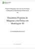 Desenhista Projetista de Máquinas com Ênfase em Modelagem 3D