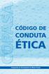 CÓDIGO DE CONDUTA ÉTICA. Companhia de Saneamento de Minas Gerais