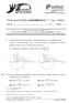 FICHA de AVALIAÇÃO de MATEMÁTICA A 11.º Ano Versão 1