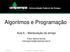 Algoritmos e Programação