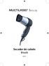 Beauty. Secador de cabelo Bivolt EB01