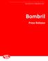 BOMBRIL TEMPLATE DOCUMENT RESULTADOS DO 1º TRIMESTRE DE Bombril. Press Release