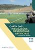 CARTA DAS INSTALAÇÕES DESPORTIVAS ARTIFICIAIS