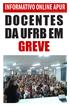 DOCENTES DA UFRB EM GREVE