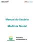 Manual do Usuário. MedLink Dental