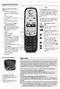 Gigaset A415/AS405 DECT ECO INT :53 Menu. ª Definições áudio. â Aceder à agenda telefónica. Y Percorrer os menus para