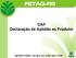 DAP Declaração de Aptidão ao Produtor. Agricultura Familiar, bom para você, melhor para o Brasil