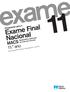 Exame Final Nacional. MACS 11.º ano. Preparação para o. Matemática Aplicada às Ciências Sociais