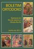 BOLETIM ORTODOXO. Eparquia do Rio de Janeiro e Olinda-Recife