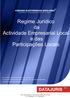 Regime Jurídico da Actividade Empresarial Local e das Participações Locais