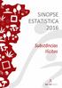 SINOPSE ESTATíSTICA 2016