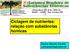 Ciclagem de nutrientes: relação com substâncias húmicas. Carlos Alberto Ceretta