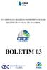 VI CAMPEONATO BRASILEIRO DO DESPORTO ESCOLAR SELETIVA NACIONAL DE VOLEIBOL BOLETIM 03