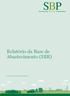 Relatório da Base de Abastecimento (SBR)