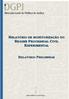 RELATÓRIO DE MONITORIZAÇÃO DO REGIME PROCESSUAL CIVIL EXPERIMENTAL