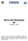 NOTA DE PESQUISA 06 Fevereiro / 2016