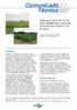 Comunicado Técnico. Cultivar de Arroz de Terras Altas BRSGO Serra Dourada: Desempenho Produtivo em Roraima. Introdução. Material e Métodos