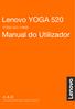 Lenovo YOGA 520. Manual do Utilizador