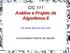 CIC 111 Análise e Projeto de Algoritmos II