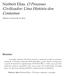 Resumo: Palavras-chave: Norbert Elias, O Processo civilizador, sociologia.