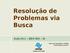 Resolução de Problemas via Busca