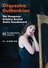 Orquestra Gulbenkian. Ton Koopman Cristina Ánchel Anaïs Gaudemard ABRIL anaïs gaudemard miguel bueno